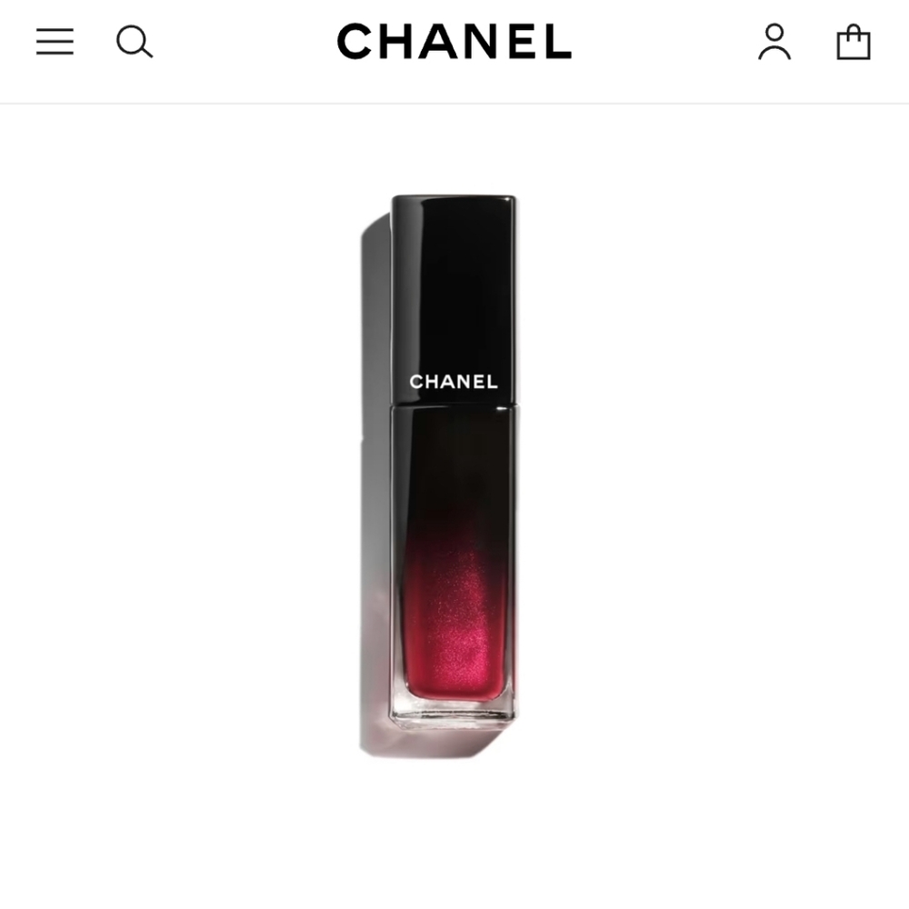 Chanel Rouge Allure Ultrawear Shine Liquid Lip Colour 558 Incandescent